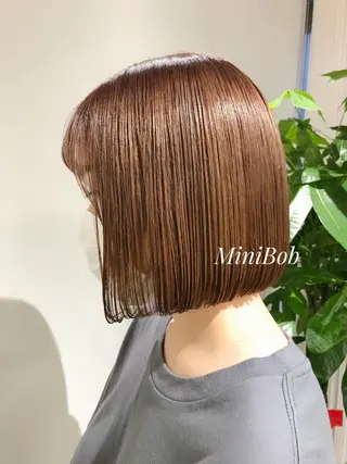 ショート ✨透明感ケアカラー✨ 長野ゆきなのヘアスタイル