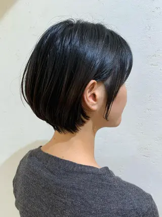 ショート レイヤー/縮毛矯正 髪質改善/e_kiのヘアスタイル