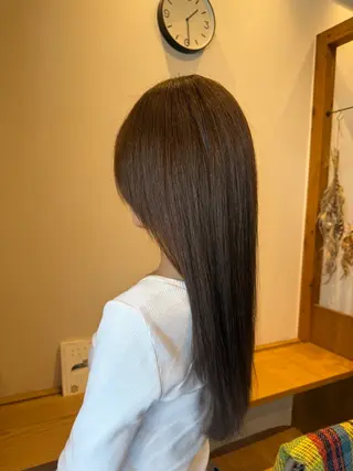 ロング カラー 🤍江坂 ハヤシアヤナ🤍のヘアスタイル
