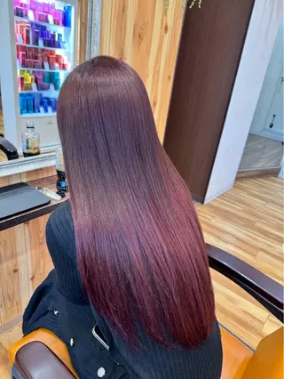 カラー 長岡 妃奈乃のヘアスタイル