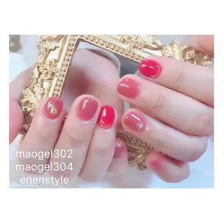 ショート ネイル 👑enen style👑のネイルデザイン