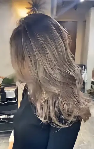 ロング 【大人海外ヘア】✨️ 横山晃基のヘアスタイル