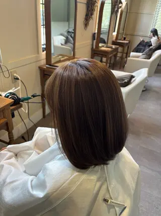 ミディアム カラー reciel / rinaのヘアスタイル