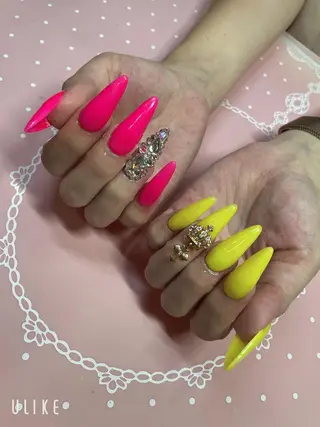 ロング ネイル 《LB》ラブリエ Nail&eyeのマツエク・マツパデザイン