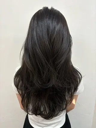 ロング 🧤ル ウ🧤のヘアスタイル