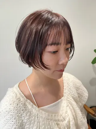 ショート 梅田美容室/カット /Maoのヘアスタイル