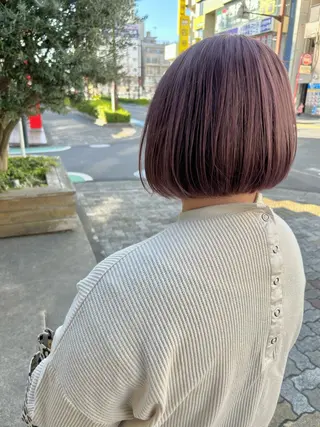 ショート カラー 物井 南帆 （ものいみほ）のヘアスタイル