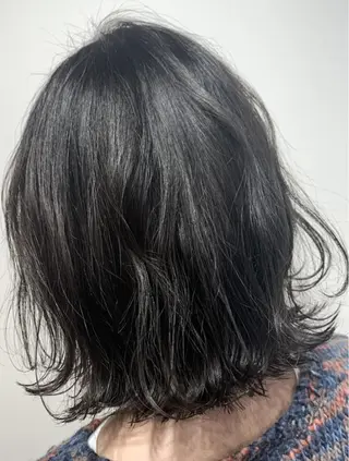ショート カラー パーマ 美髪/髪質改善/艶髪 /CECILのヘアスタイル