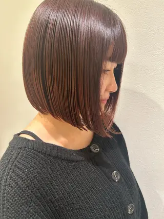 ショート カラー 長田 有加のヘアスタイル