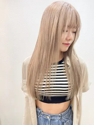 ロング 伊藤 一樹のヘアスタイル