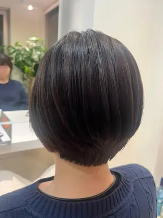 ショート ️ちば🩵JILLE 恵比寿 透明感カラーのヘアスタイル