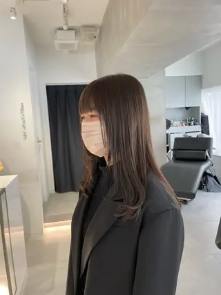 ロング カラー 🪞透け感&韓国ヘア 🪞honokaのヘアスタイル