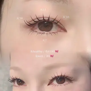 マツエク・マツパ eyelist ami🎀のマツエク・マツパデザイン