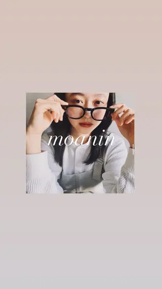 moanin モーニンのヘアスタイル