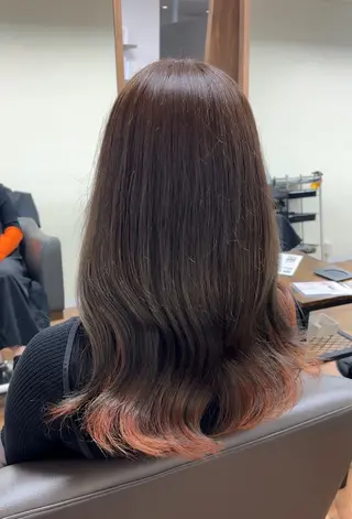 セミロング カラー GRAN LUSSO 【MIHARU】のヘアスタイル