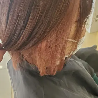 カラー 北野 親善のヘアスタイル