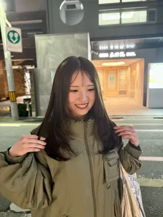 セミロング 北尾 斗唯のヘアスタイル