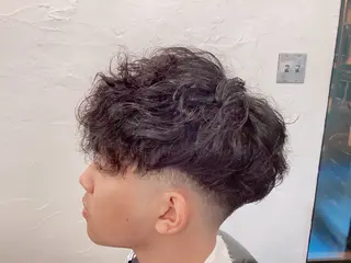 ショート パーマ メンズ パーマ特化/南保 匠のヘアスタイル
