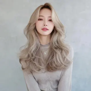 セミロング カラー 池袋/カラー特化🎨 ロング料金なし🩵のヘアスタイル