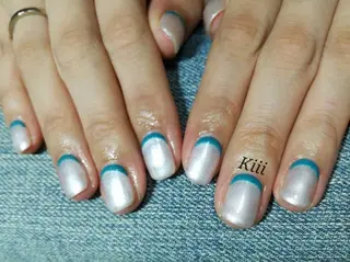 ネイル kiii.__ ✴︎*のネイルデザイン