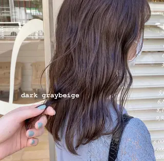 ミディアム カラー ツカハラ リリカ 👒柔らかカラー👒のヘアスタイル