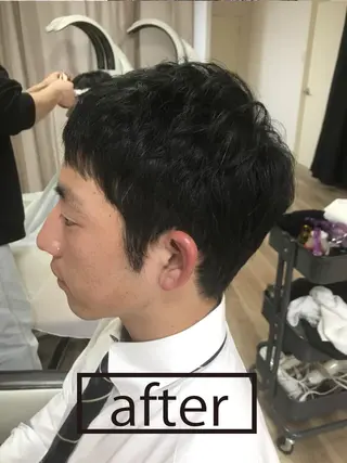 ショート anyhow academyのヘアスタイル