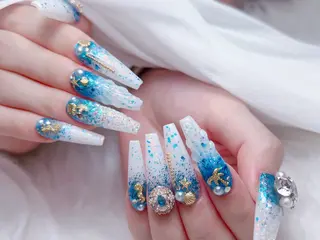 ネイル M🌷nail 長さだし専門店のネイルデザイン
