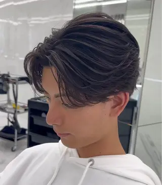 ミディアム 蛯原 興輝のヘアスタイル