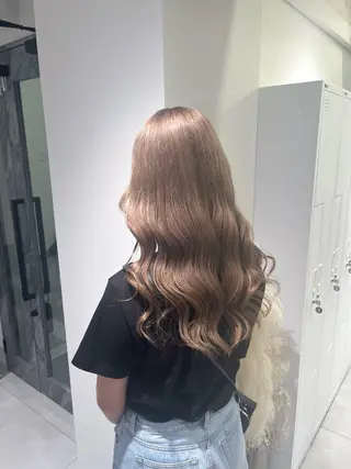 ロング カラー 髪質改善/レイヤー 兼折楓馬のヘアスタイル