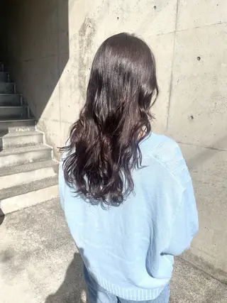 ロング カラー 日高 香織のヘアスタイル