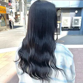 ロング カラー 肌に馴染むカラー 梅田・増田のヘアスタイル