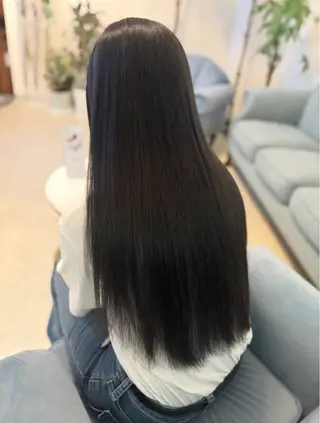 ロング カラー かじわら りんねのヘアスタイル