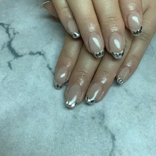 ネイル ネイルリボン 受付スタッフのネイルデザイン