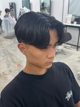 メンズ 岩佐 柚太のヘアスタイル