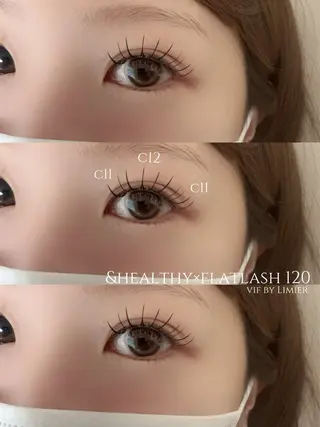 マツエク・マツパ vif misaのマツエク・マツパデザイン