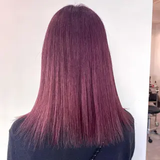 ミディアム akina*ブリーチ ♡トレンドヘアのヘアスタイル