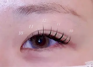 マツエク・マツパ takara🩷 eyelistのマツエク・マツパデザイン