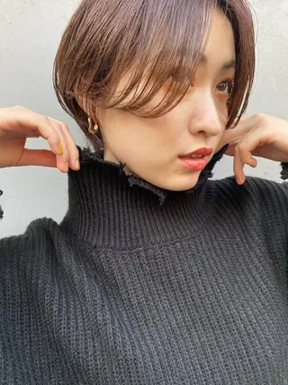 ショート カラー fit stand /HIIRAGIのヘアスタイル