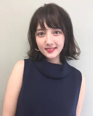 ショート ミディアム セミロング ロング カラー ヘアアレンジ ネイル 朝がラクになるパーマ トウバルタイキのヘアスタイル
