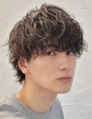 パーマ メンズ 👑メンズパーマ屋 👑/栄/馬場斗生のヘアスタイル