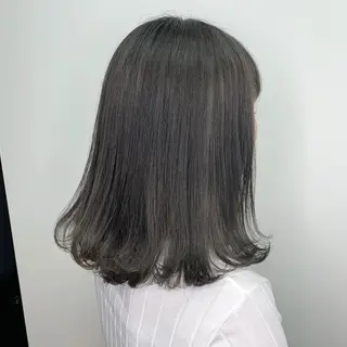 ミディアム カラー 𖧷 ⁺. 大人ヘア Yui 𓂃𓈒𓏸のヘアスタイル