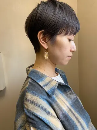 ショート カラー 坂本 裕介/パーマのヘアスタイル