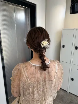 ヘアアレンジ 琉花/髪質改善 /レイヤーカットのヘアスタイル