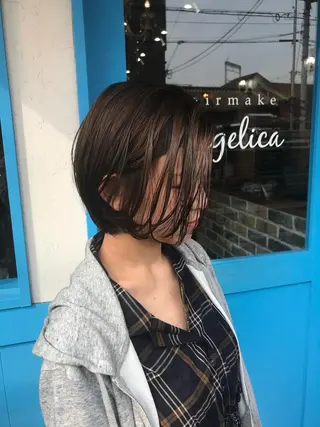 ショート en Siena エンシエナのヘアスタイル