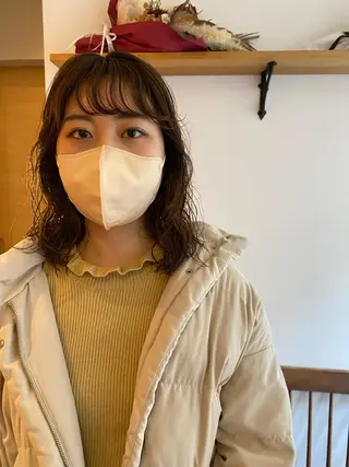 パーマ ショート& パーマ　坂本のヘアスタイル