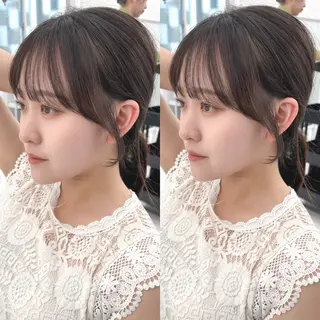 ミディアム 立川カットモデル/ moc🍀shuriのヘアスタイル