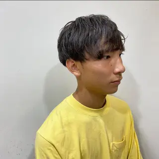 メンズ JINKIメンズ特化 メンズカットパーマのヘアスタイル