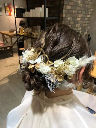ミディアム 阿部 玲奈のヘアスタイル