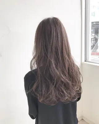 ロング カラー ヘアアレンジ 🟦メンズパーマ🟦 横浜駅｜小上馬淳司のヘアスタイル