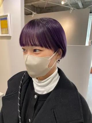 ショート カラー uyu 【ウユ】のヘアスタイル